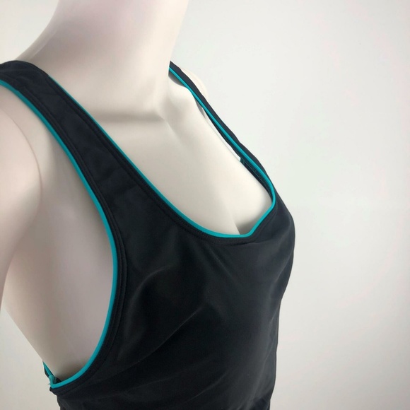 Speedo Size 6 Black One Piece Swimsuit - Picture 5 of 8